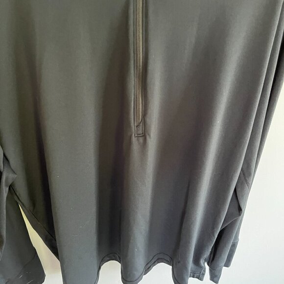 MEC Men's XL Long Sleeve Light Weight 1/2 Zip Black - Picture 5 of 9
